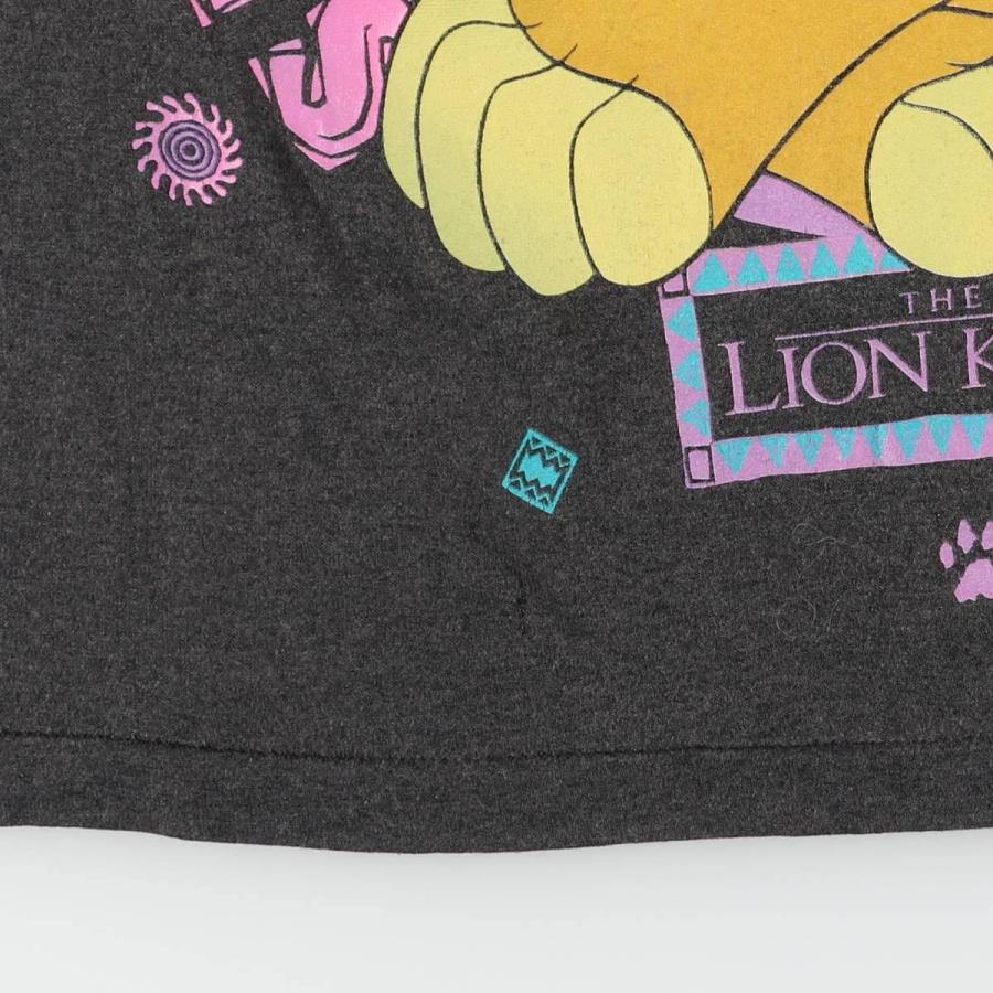 古着 THE LION KING ライオンキング SIMBA シンバ キャラクタープリントTシャツ レディースM相当 ヴィンテージ/eaa603115 古着 THE LION KING ライオンキング SIMBA シンバ キャラクター