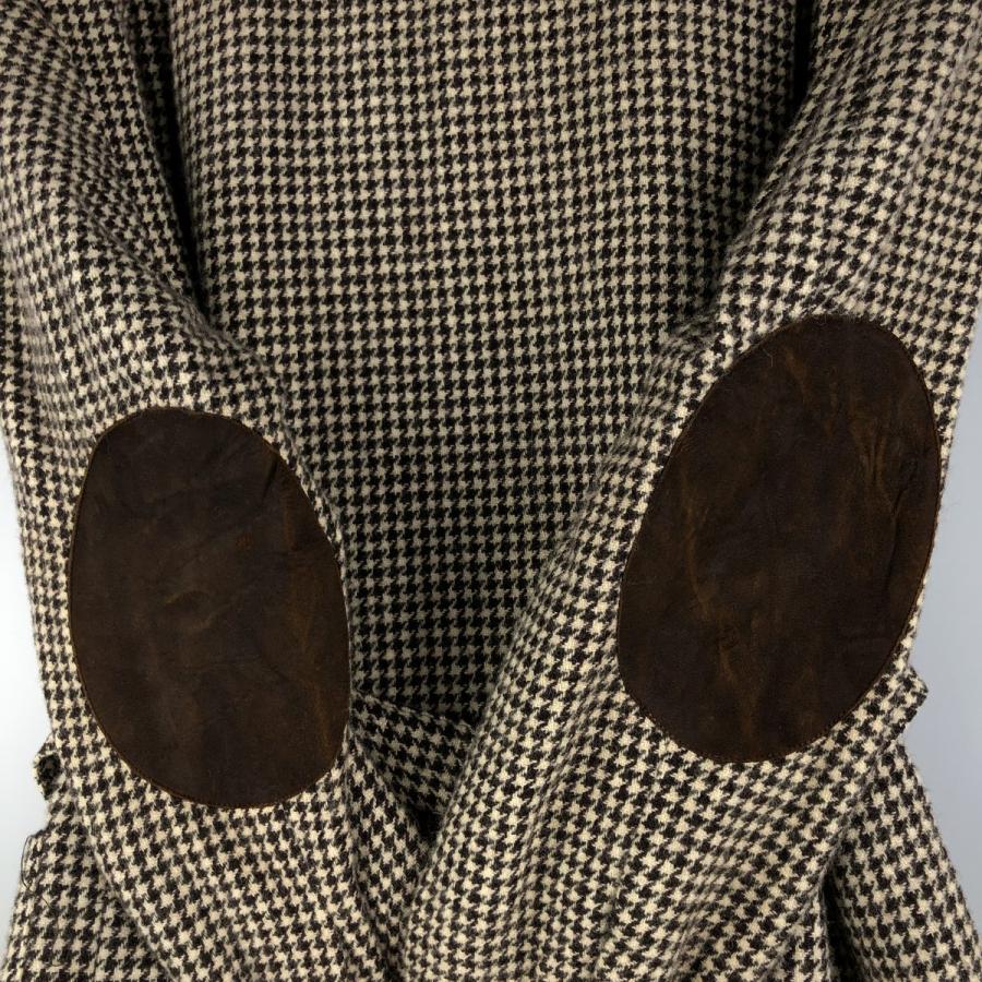 古着 ラルフローレン Ralph Lauren 千鳥格子柄 ウールテーラード