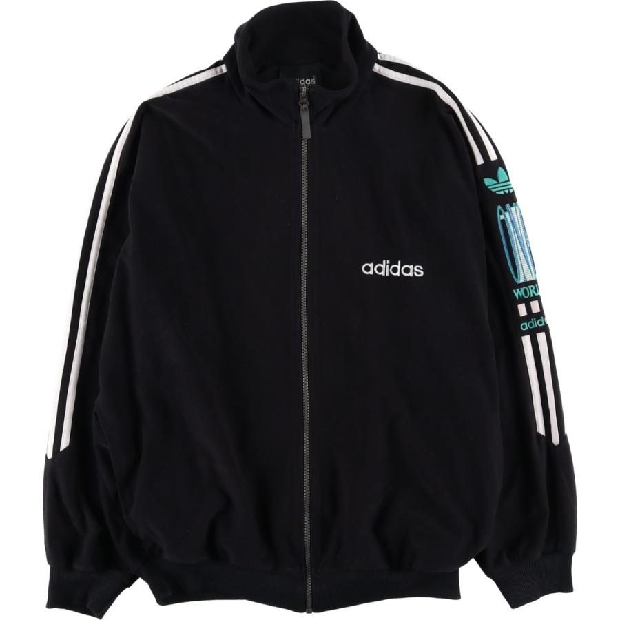 adidas（アディダス） 古着 90年代 トレフォイルロゴ ベロアジャージ
