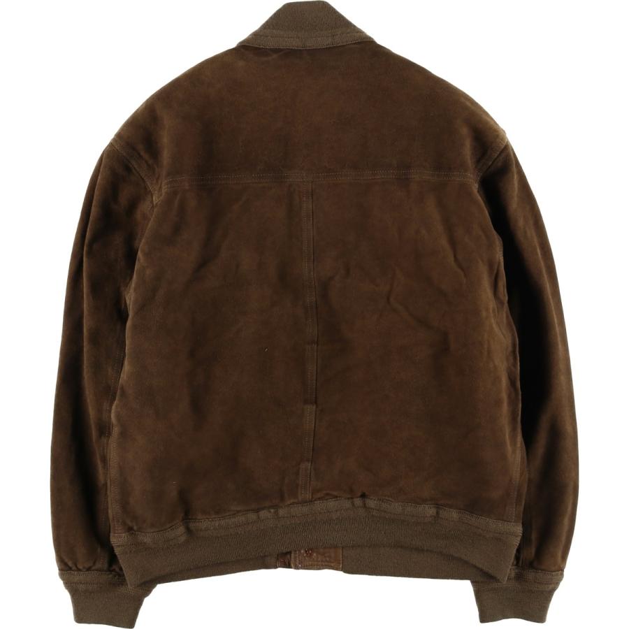 古着 HARVEY LOGAN バルスタージャケット スエードレザーブルゾン