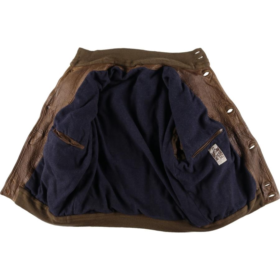 古着 HARVEY LOGAN バルスタージャケット スエードレザーブルゾン