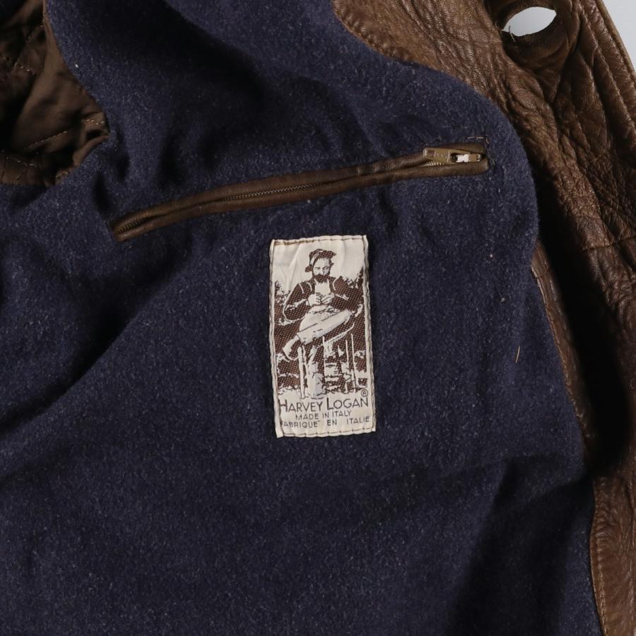 古着 HARVEY LOGAN バルスタージャケット スエードレザーブルゾン