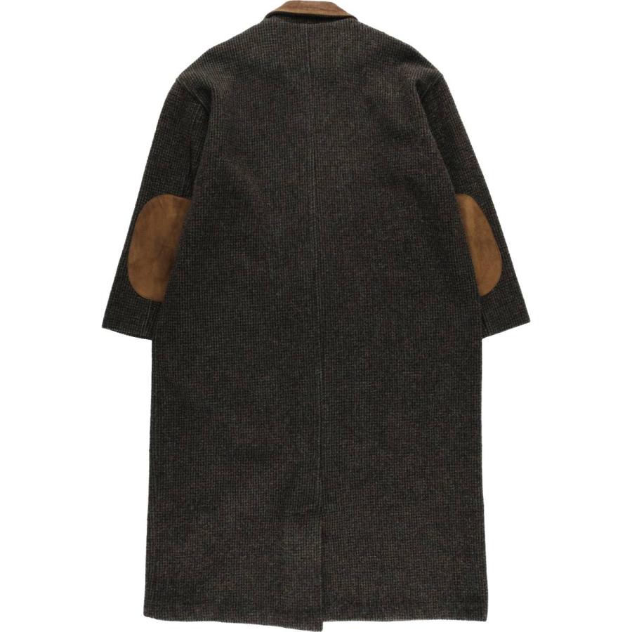 WOOLRICH（ウールリッチ） 古着 総柄 ウールロングコート USA製 メンズ