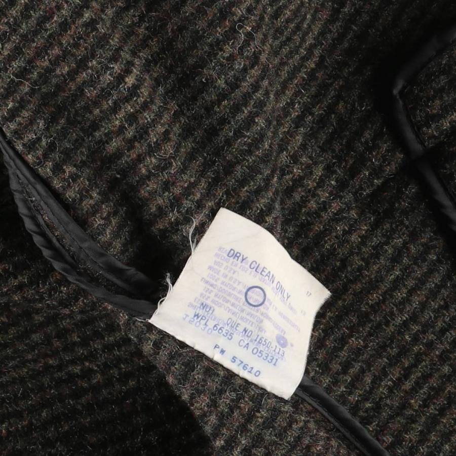 WOOLRICH（ウールリッチ） 古着 総柄 ウールロングコート USA製 メンズ