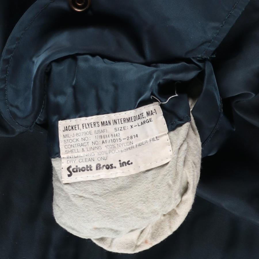 Schott N.Y.C（ショット） 古着 ~90年代 SCHOTT MA-1タイプ 中綿入り