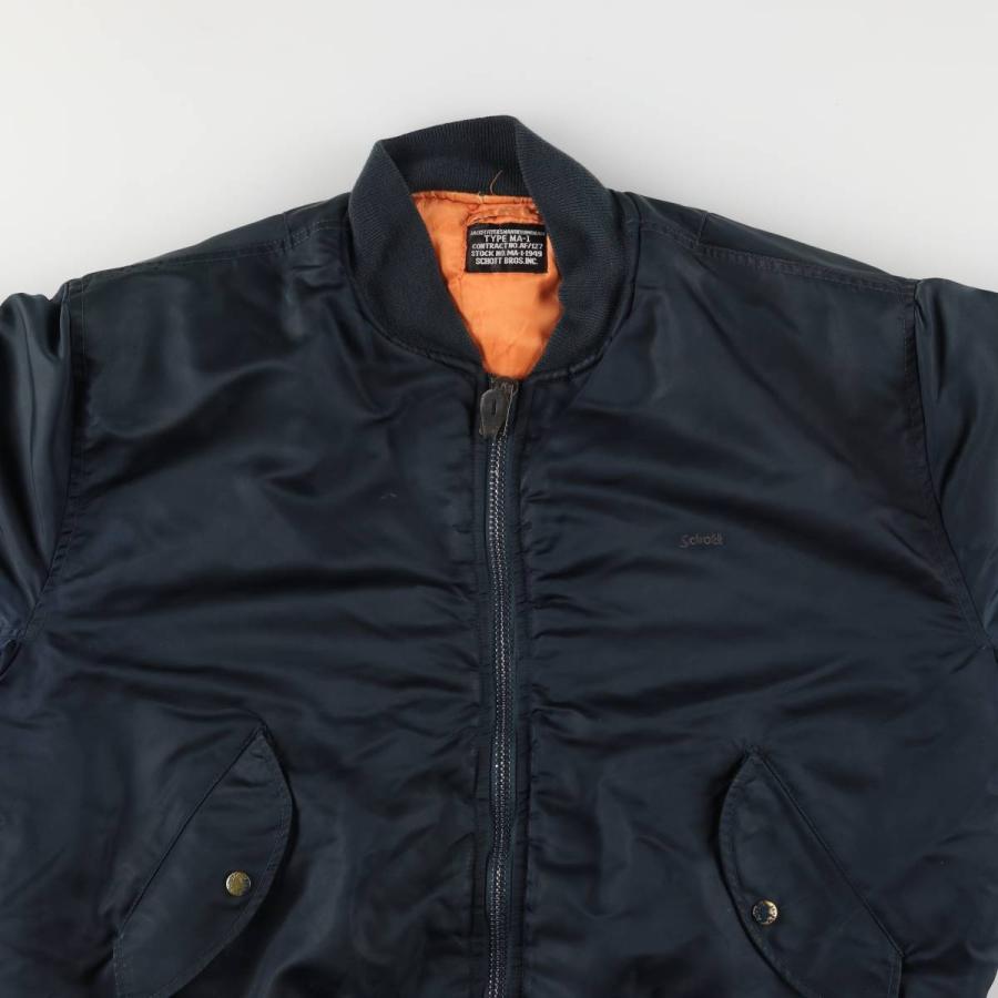 Schott N.Y.C（ショット） 古着 ~90年代 SCHOTT MA-1タイプ 中綿入り