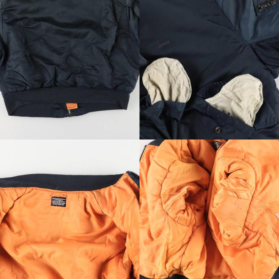 Schott N.Y.C（ショット） 古着 ~90年代 SCHOTT MA-1タイプ 中綿入り