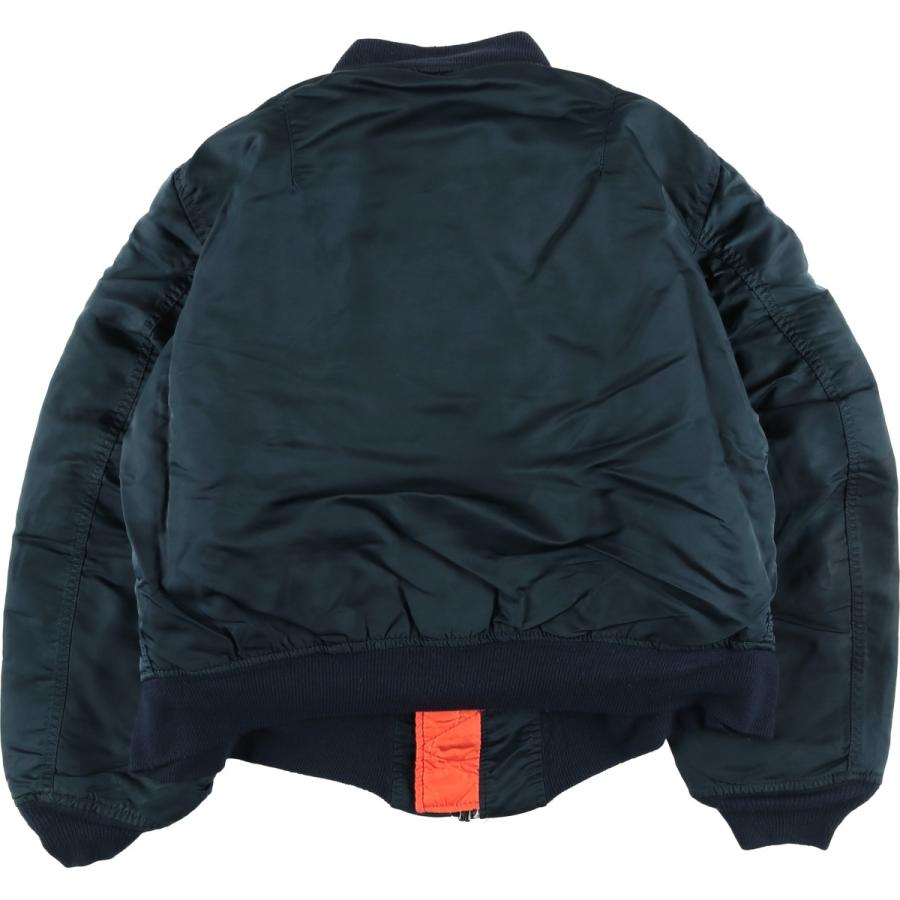 古着 90年代 民間品 アルファ ALPHA MA-1タイプ 中綿入り ミリタリー