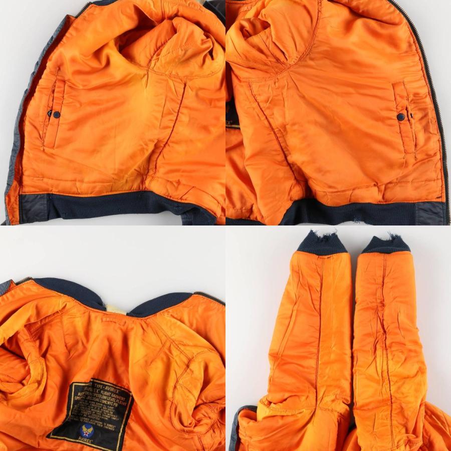 AVIREX（アヴィレックス） 古着 民間品 AVIREX MA-1タイプ 中綿入り