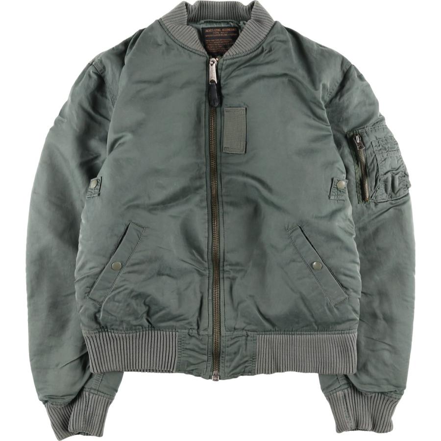 古着 民間品 アルファ ALPHA MA-1タイプ ミリタリー フライト