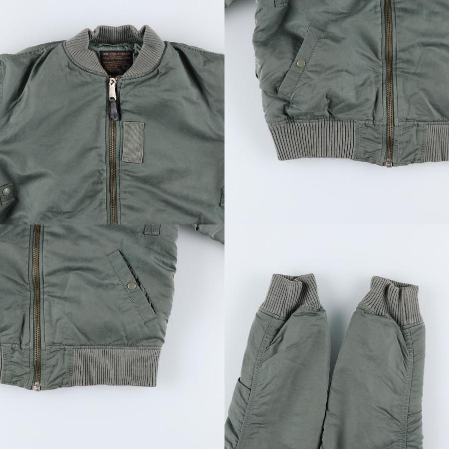 古着 民間品 アルファ ALPHA MA-1タイプ ミリタリー フライト