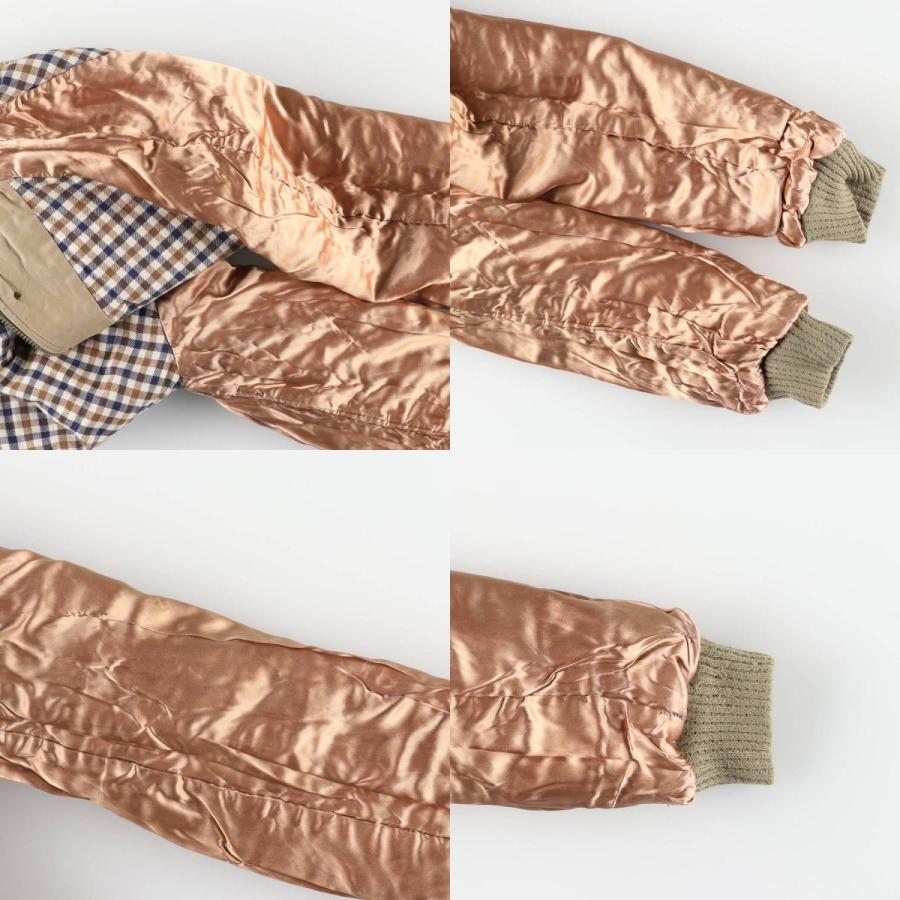 古着 アクアスキュータム Aquascutum 中綿ジャケット パファージャケット メンズM相当/eaa603295 Aquascutum（アクアスキュータム） 古着 中綿ジャケット パファー
