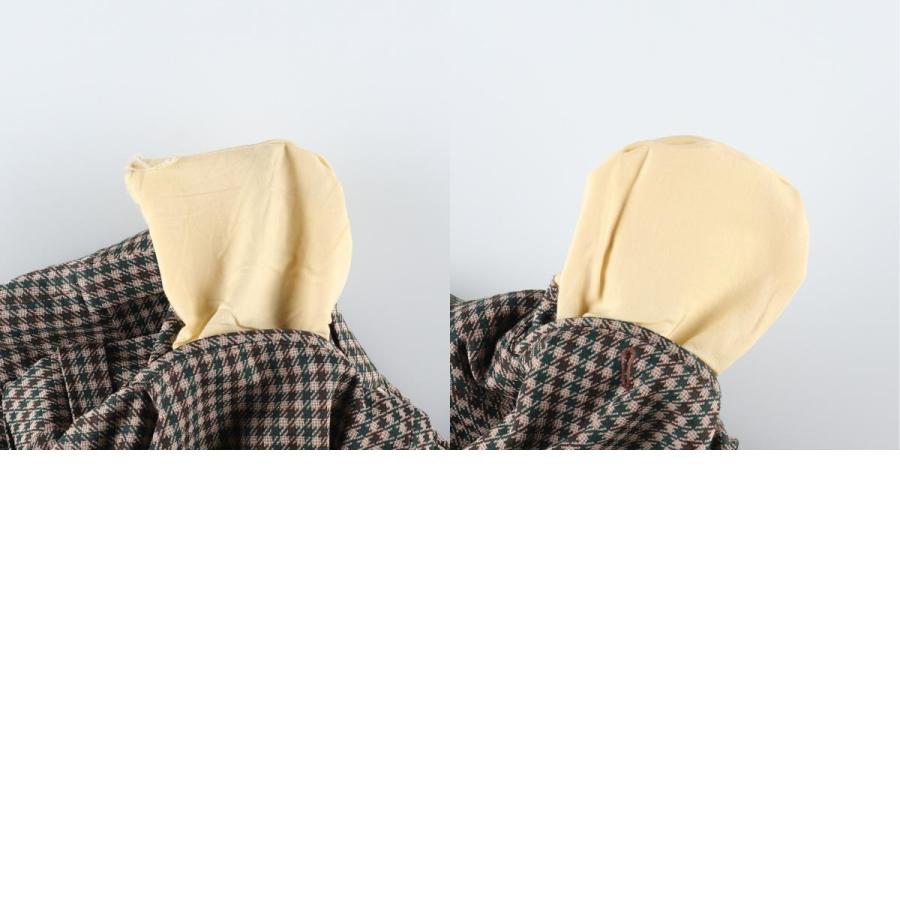 古着 60~70年代 チェック柄 ギンガムチェック フレアパンツ メンズw31