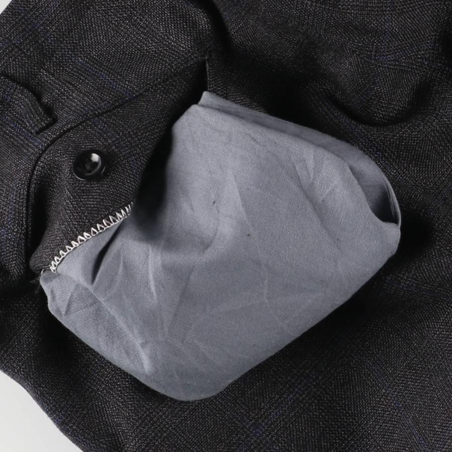 古着 60~70年代 チェック柄 ツータック スラックスパンツ メンズw30