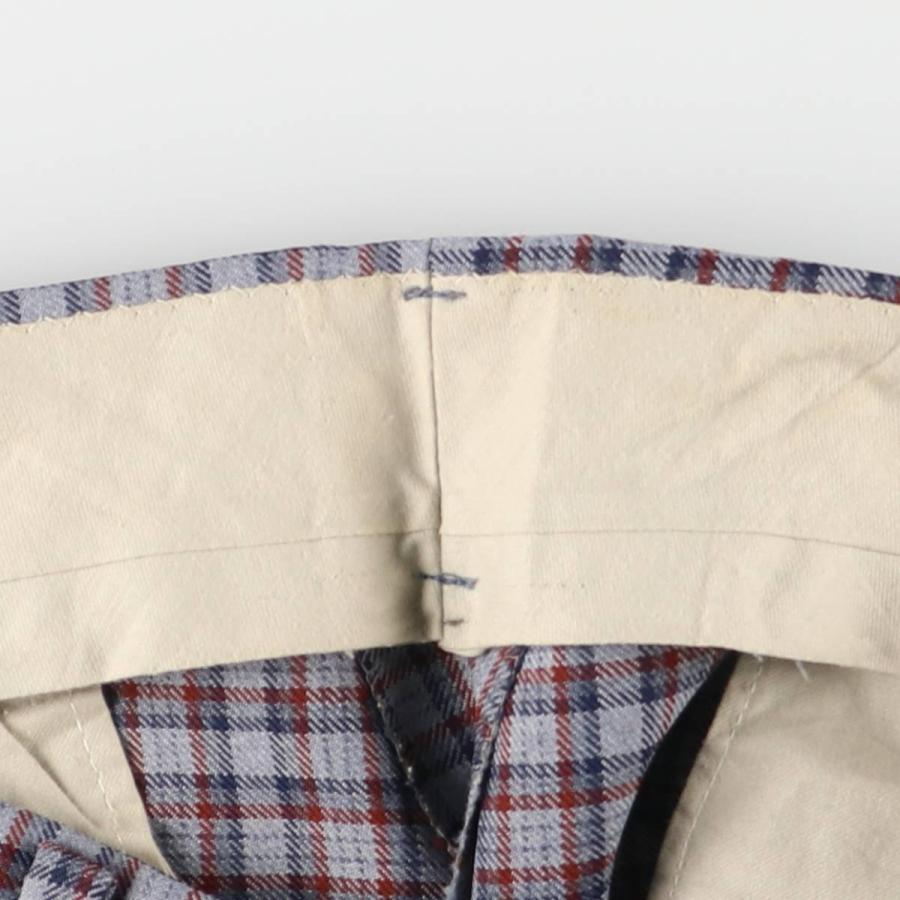 80s Emporio Armani チェック スラックス パンツ ヴィンテージ 80s