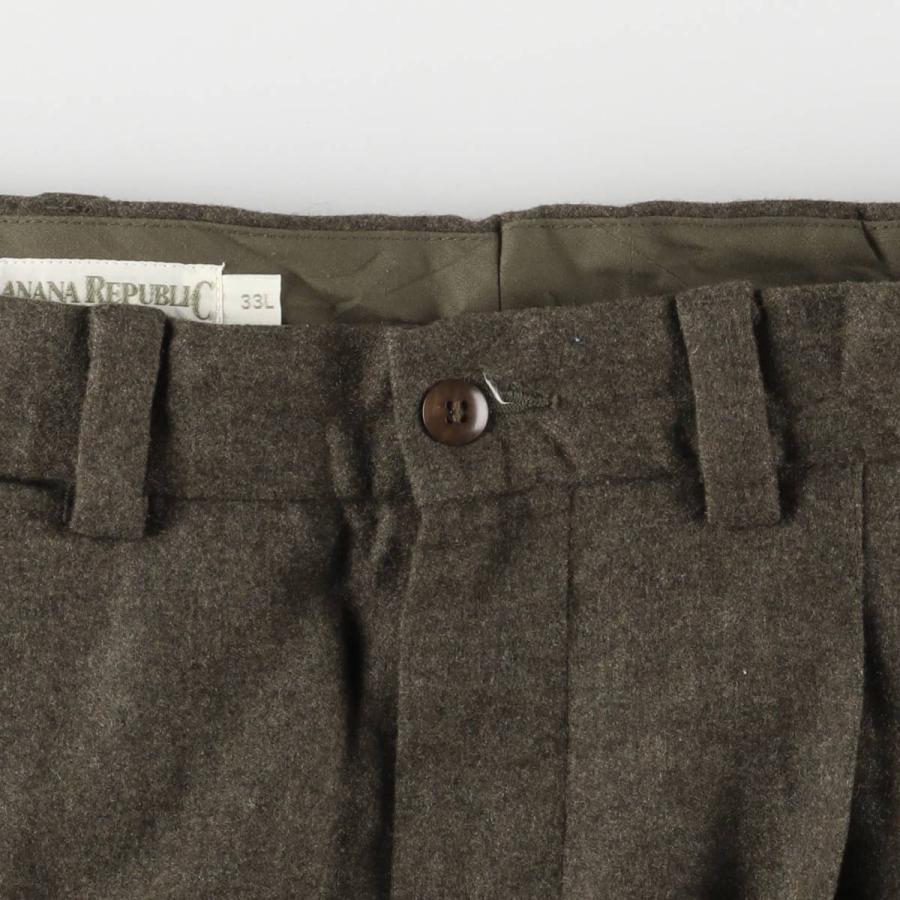 BANANA REPUBLIC（バナナリパブリック） 古着 ツータック ウールパンツ