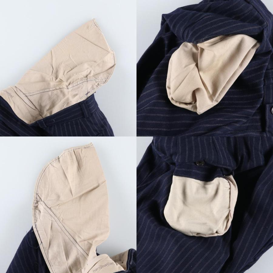 Yves Saint Laurent（イヴ・サンローラン） 古着 ストライプ柄 ウール