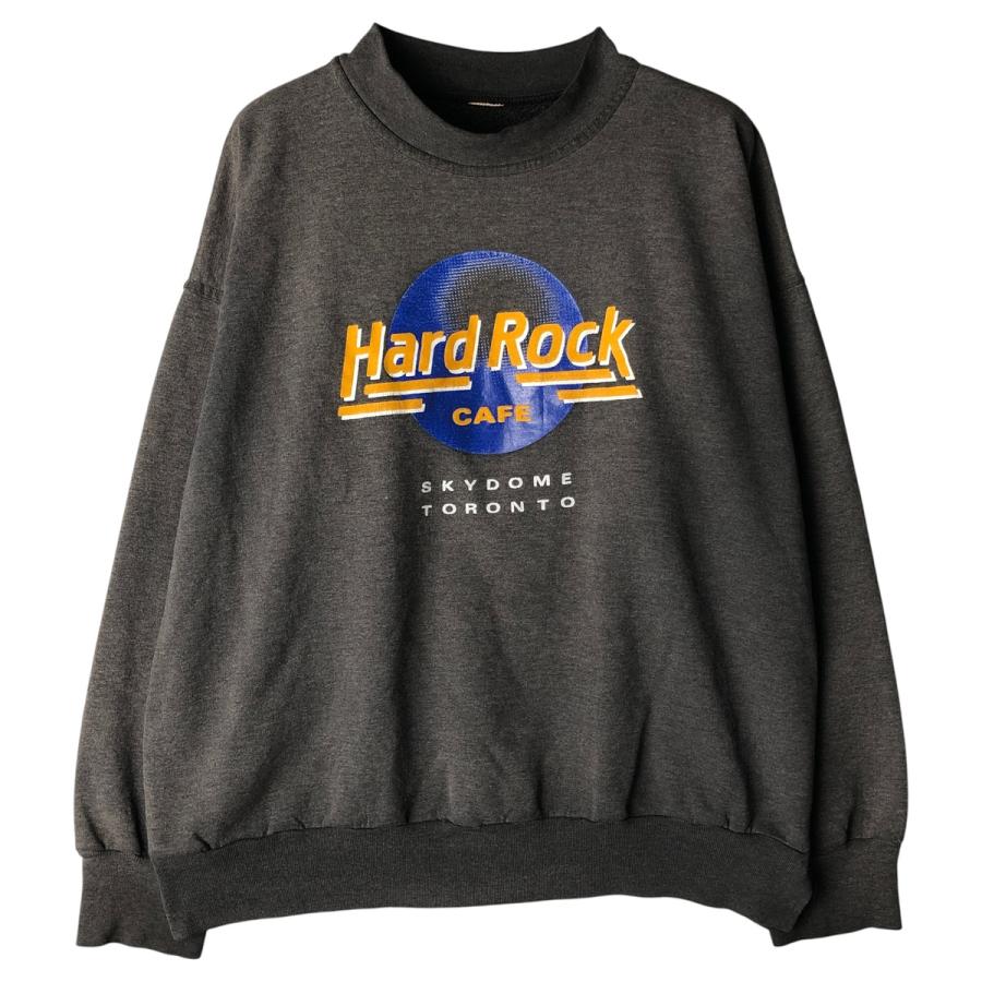 古着 HARD ROCK CAFE ハードロックカフェ アドバタイジング スウェット
