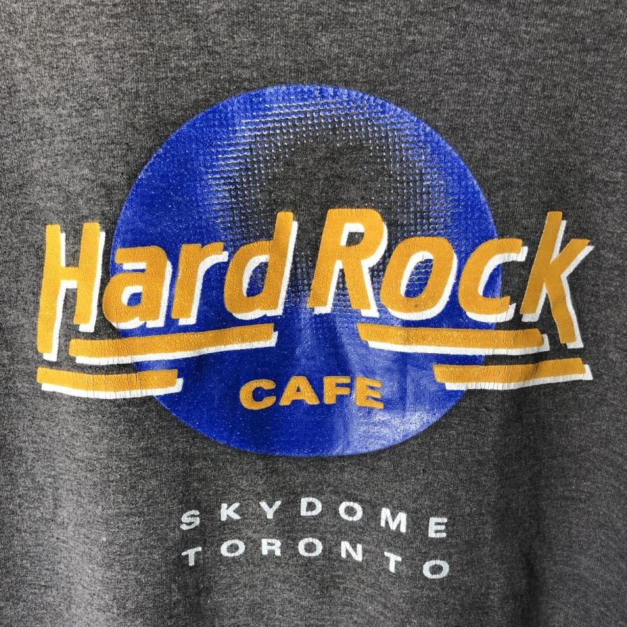 古着 HARD ROCK CAFE ハードロックカフェ アドバタイジング スウェット
