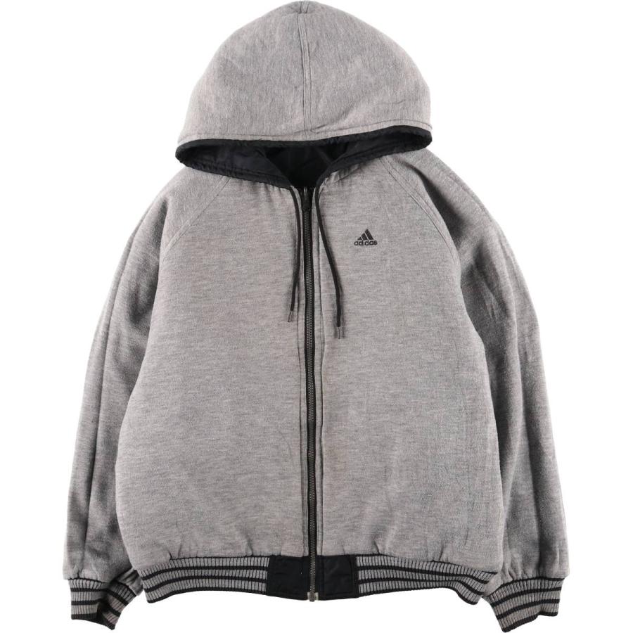 adidas（アディダス） 古着 00年代 リバーシブル バックロゴ 中綿