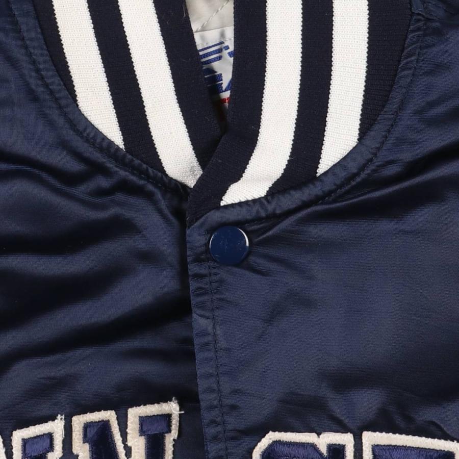 古着 80年代 スターター Starter PENN STATE ペンシルベニア州立大学 中綿入り カレッジ ナイロンスタジャン アワードジャケット バーシティジャケット USA製 メンズM相当/eaa603443 STARTER（スターター） 古着 80年代 ペンシルベニア州立大学 中綿入り