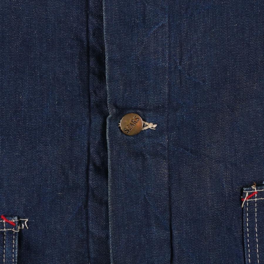古着 70年代 シアーズ Sears WORK'N LEISURE バットダイ デニム