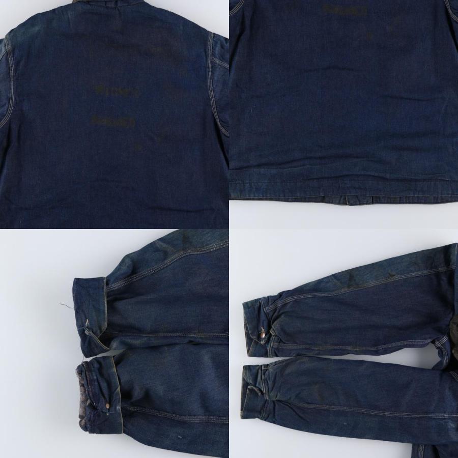 古着 70年代 シアーズ Sears WORK'N LEISURE バットダイ デニム