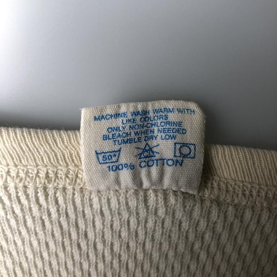 古着 80年代 JOCKEY サーマルロンT ハニカム USA製 メンズXL相当