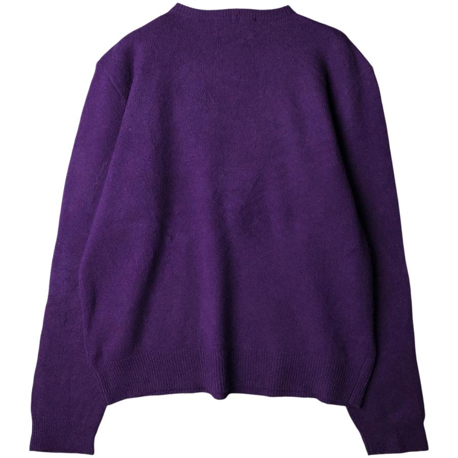 古着 ラルフローレン Ralph Lauren POLO by Vネック ラムウールニット