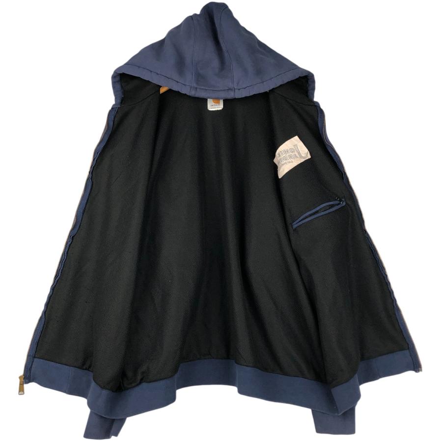 Carhartt（カーハート） 古着 スウェットフルジップパーカー メンズXXL