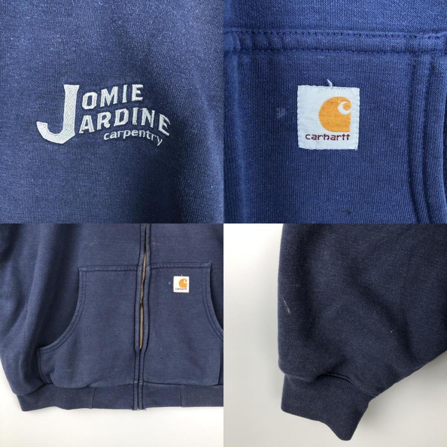 Carhartt（カーハート） 古着 スウェットフルジップパーカー メンズXXL