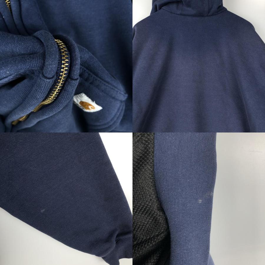 Carhartt（カーハート） 古着 スウェットフルジップパーカー メンズXXL