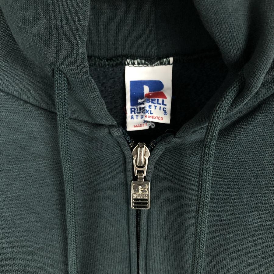 古着 90年代 ラッセル Russell ATHLETIC スウェットフルジップパーカー