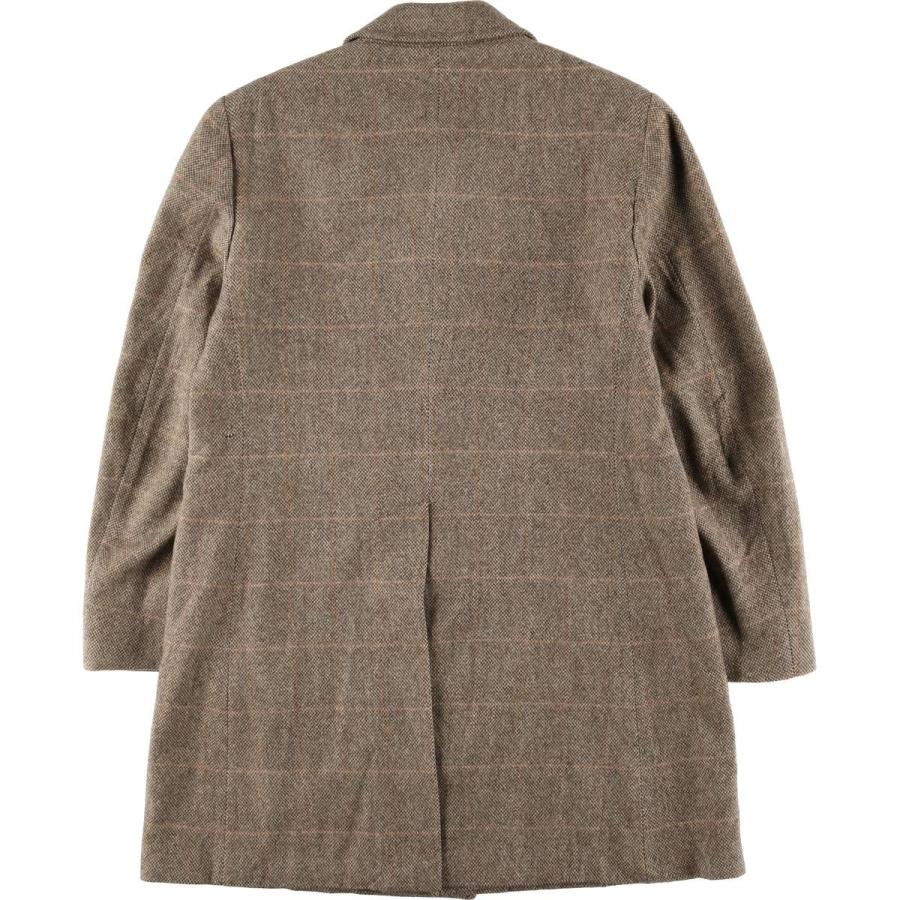 美品✨アクアスキュータム　ウール　ロロピアーナ 　ロングコート　クラブチェック Aquascutum（アクアスキュータム） 古着 チェック柄 ウールロング