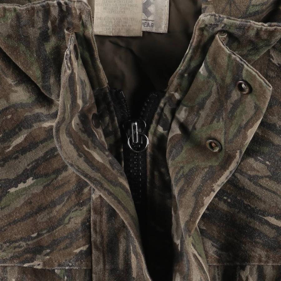 古着 90年代 10X GORE-TEX RAINWEAR ゴアテックス 迷彩柄 リアルツリー