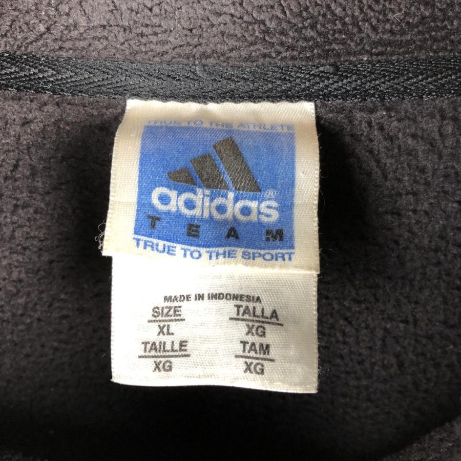 adidas（アディダス） 古着 00年代 adidas TEAM ハーフジップ フリース 