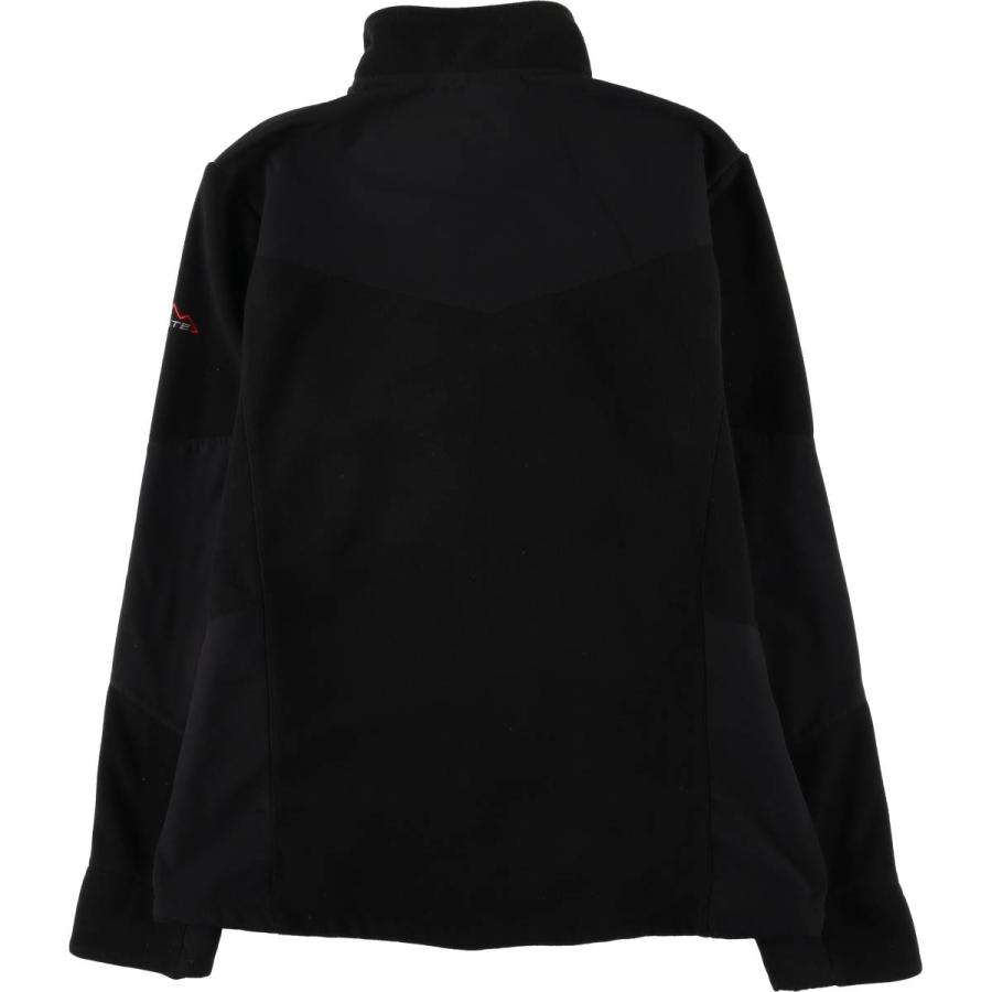 Karrimor カリマー ELITE ソフトシェルジャケット ロゴ刺繍 古着黒 古着 カリマー Karrimor ELITE フリースジャケット メンズXL相当