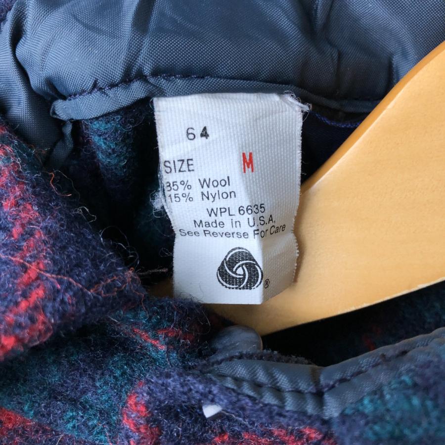 WOOLRICH（ウールリッチ） 古着 80年代 チェック柄 ウールシャツ USA製