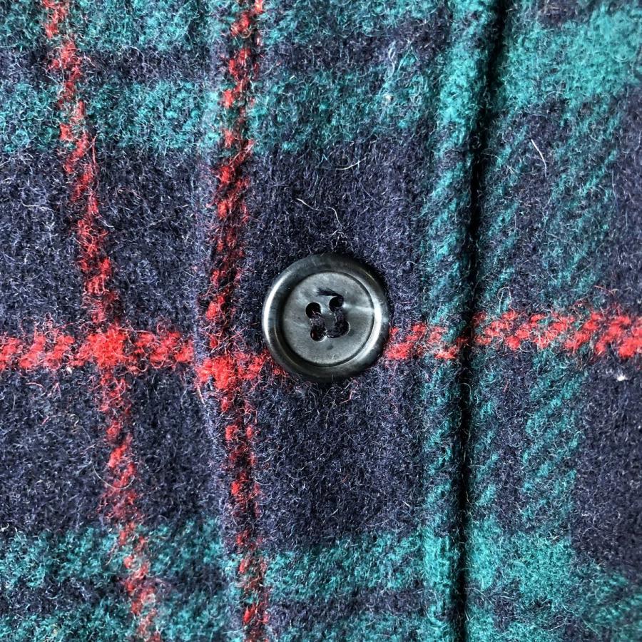 WOOLRICH（ウールリッチ） 古着 80年代 チェック柄 ウールシャツ USA製