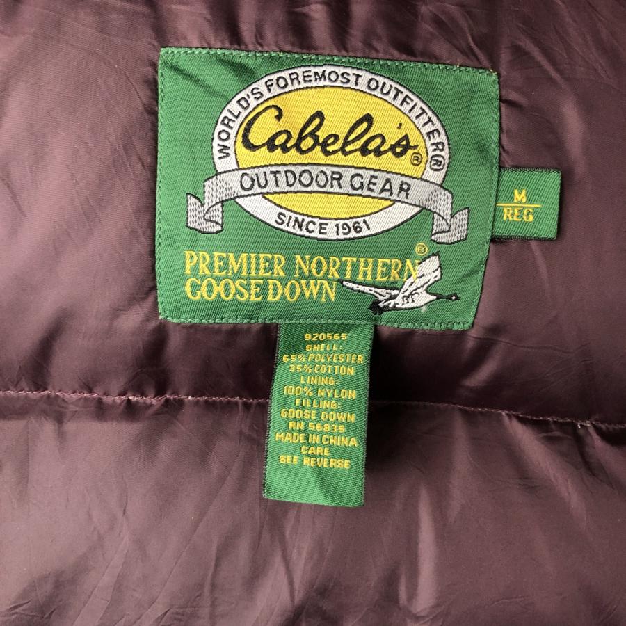 古着 90年代~ カベラス Cabelas グースダウンベスト メンズM相当 ヴィンテージ/eaa603742 古着 90年代~ カベラス Cabelas グースダウンベスト メンズM相当