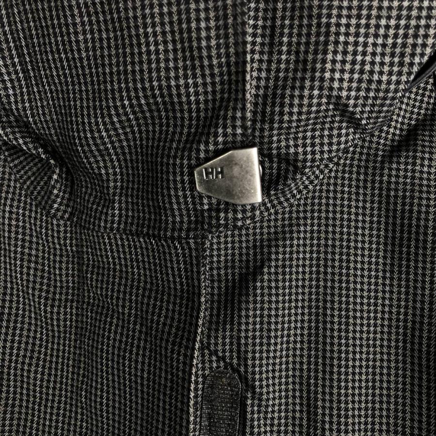 古着 ヘリーハンセン HELLY HANSEN 千鳥格子柄 中綿マウンテンパーカー  