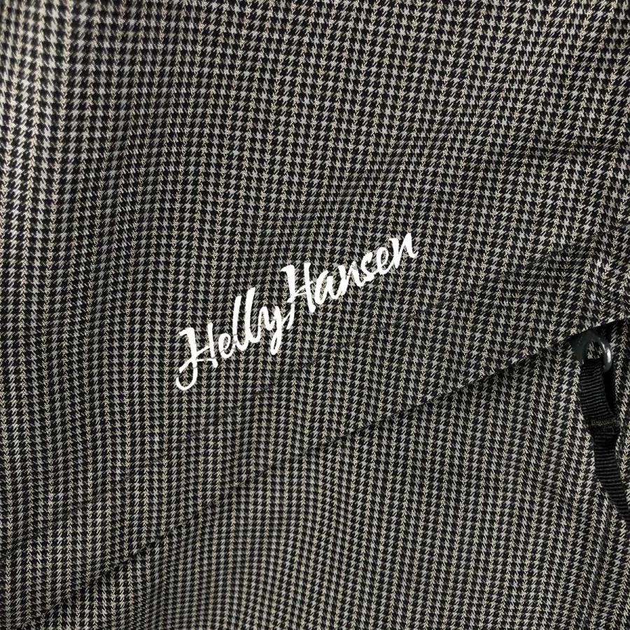 古着 ヘリーハンセン HELLY HANSEN 千鳥格子柄 中綿マウンテンパーカー  