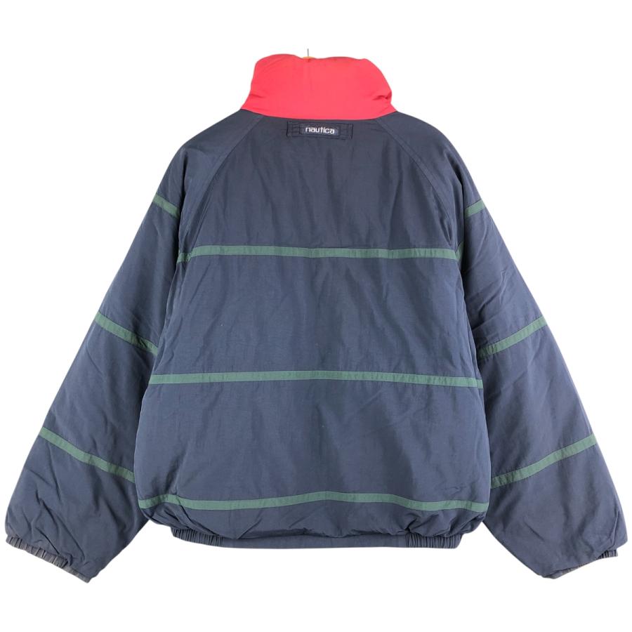 NAUTICA（ノーティカ） 古着 90年代 リバーシブル ダウンジャケット