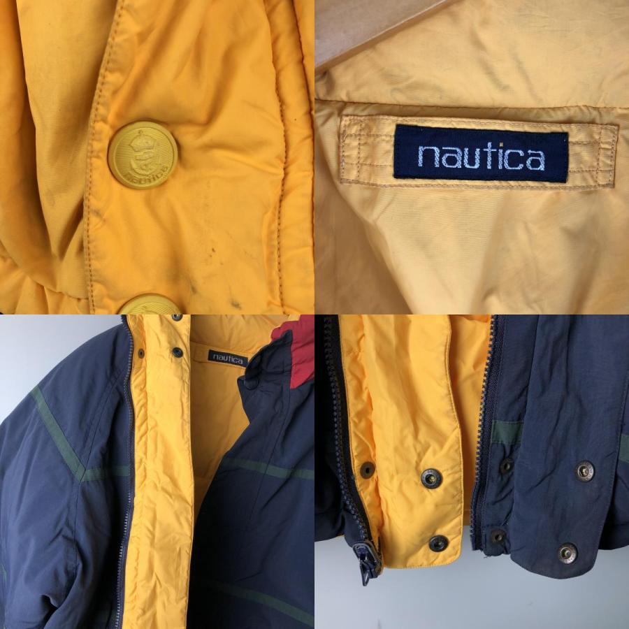 NAUTICA（ノーティカ） 古着 90年代 リバーシブル ダウンジャケット