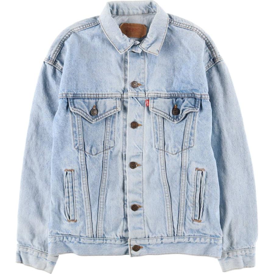 古着 ~00年代 リーバイス Levi's 57508-0214 デニムジャケット Gジャン USA製 メンズL相当/eaa603964 Levi's（リーバイス） 古着 ~00年代 Levi's 57508-0214 デニム