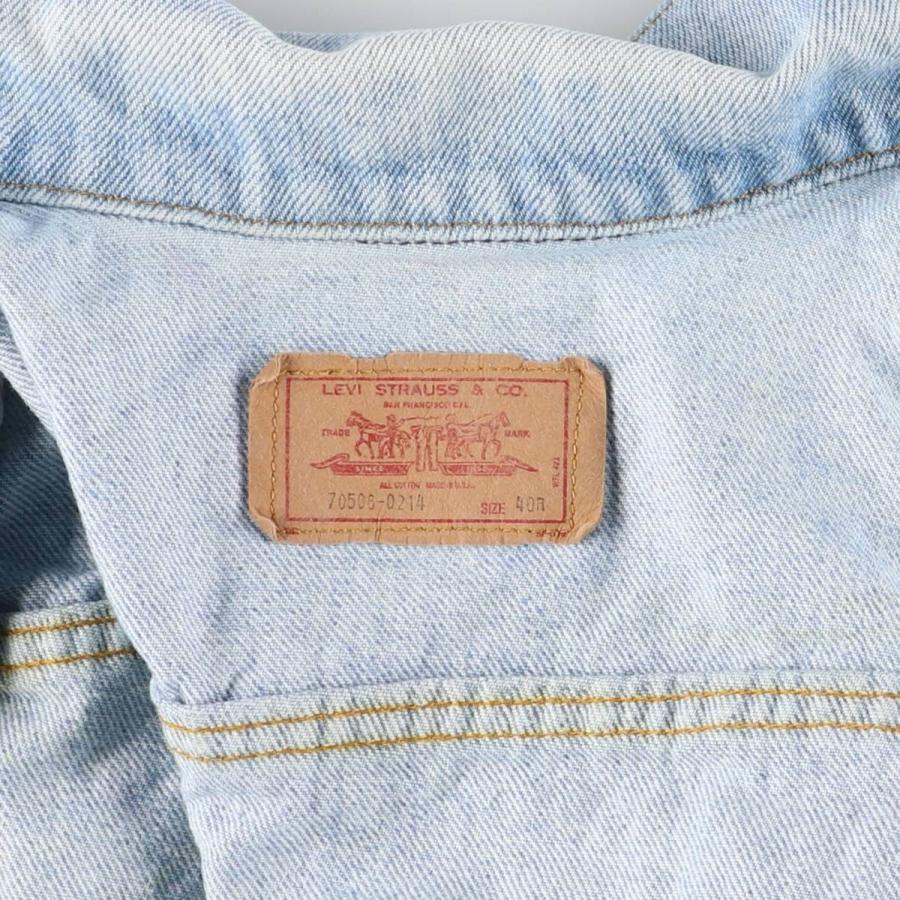 Levi's（リーバイス） 古着 ~90年代 Levi's 70506-0214 デニム