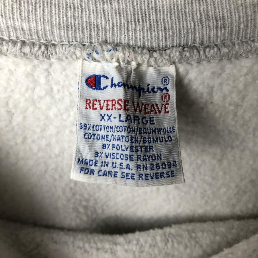 Champion（チャンピオン） 古着 90年代 リバースウィーブ 刺繍タグ 3連