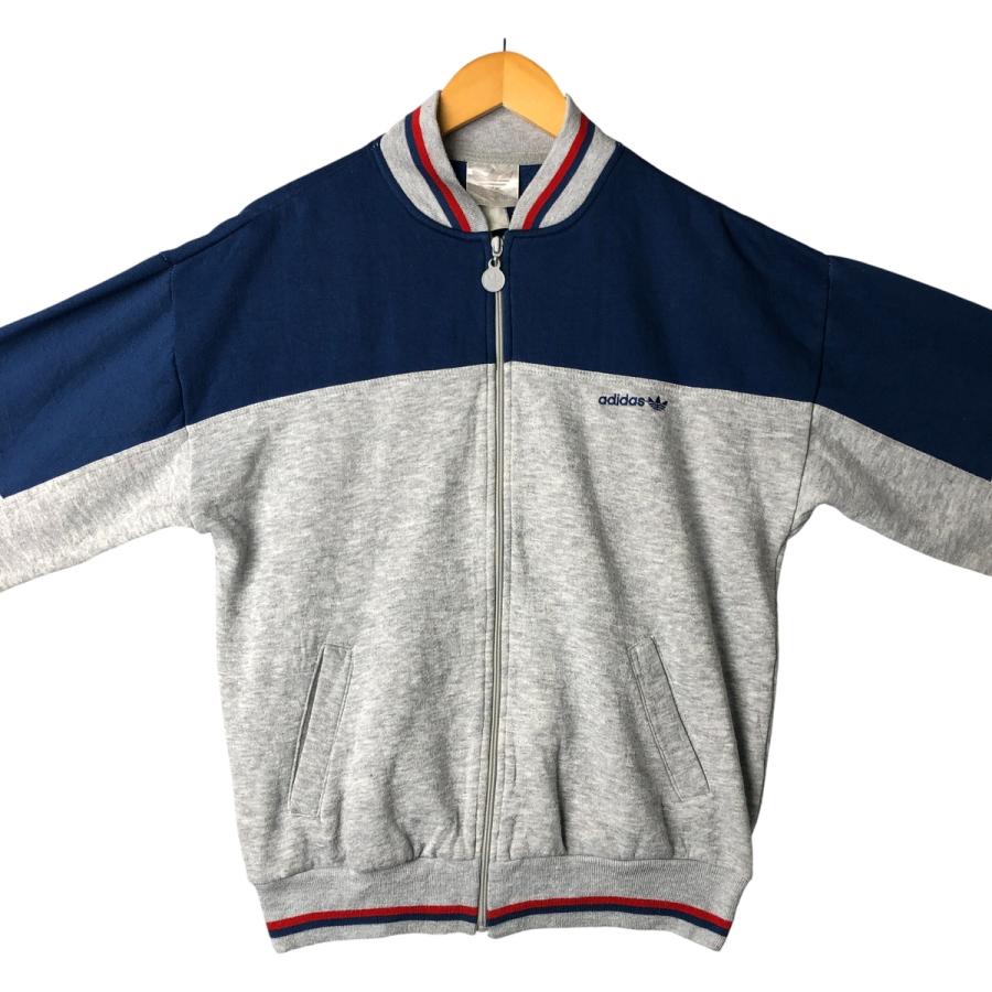 adidas（アディダス） 古着 80年代 フルジップスウェットシャツ
