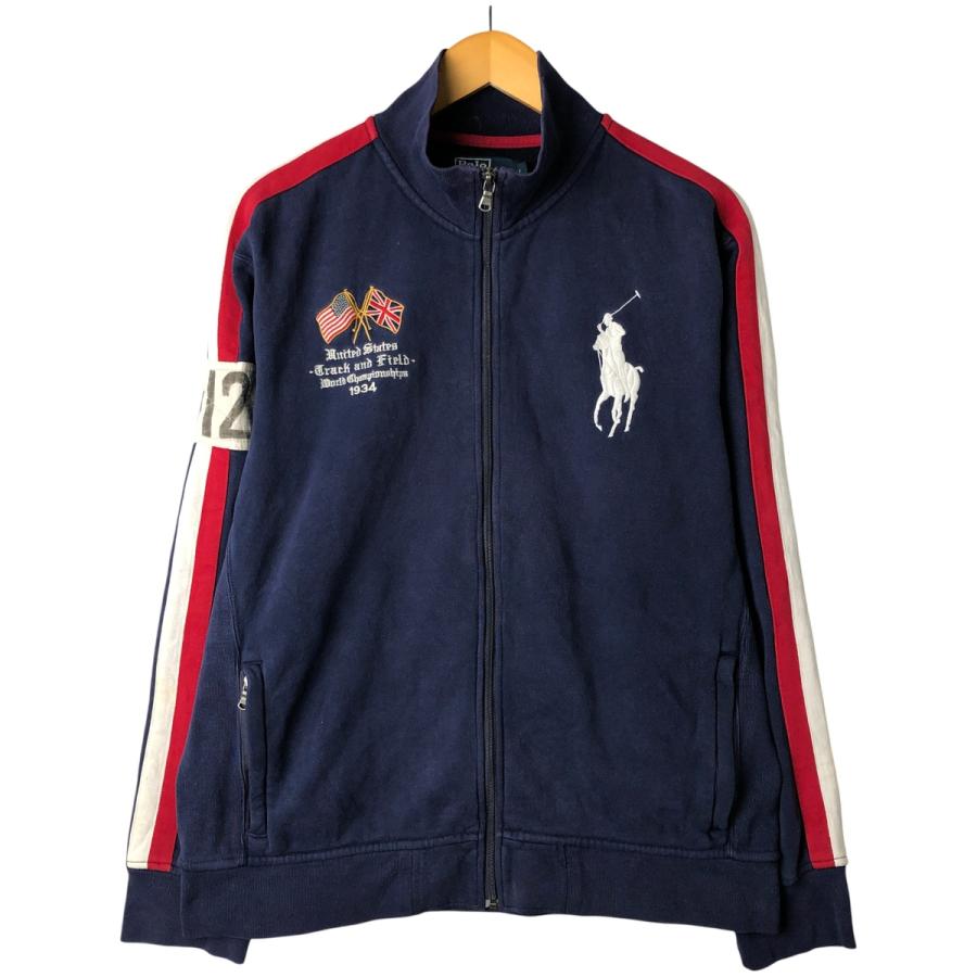 古着 ラルフローレン POLO by Ralph Lauren ビッグポニー 星条旗柄