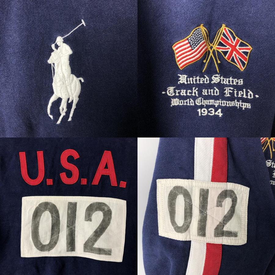 古着 ラルフローレン POLO by Ralph Lauren ビッグポニー 星条旗柄